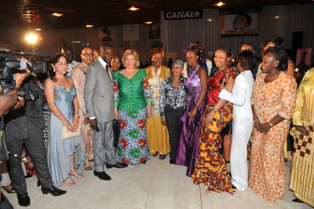 Mme Dominique Ouattara a preside la 6eme edition d'Afrik fashion show