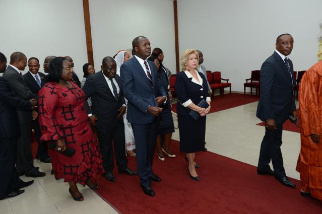 La Première Dame a témoigné sa solidarité à la famille Gbon Coulibaly