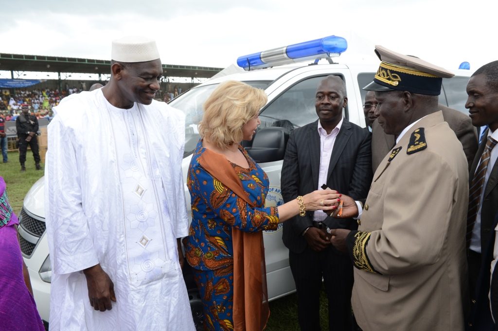 Children of Africa Foundation donated an ambulance to Odienné’s CHR (the regional hospital of Odiéné)