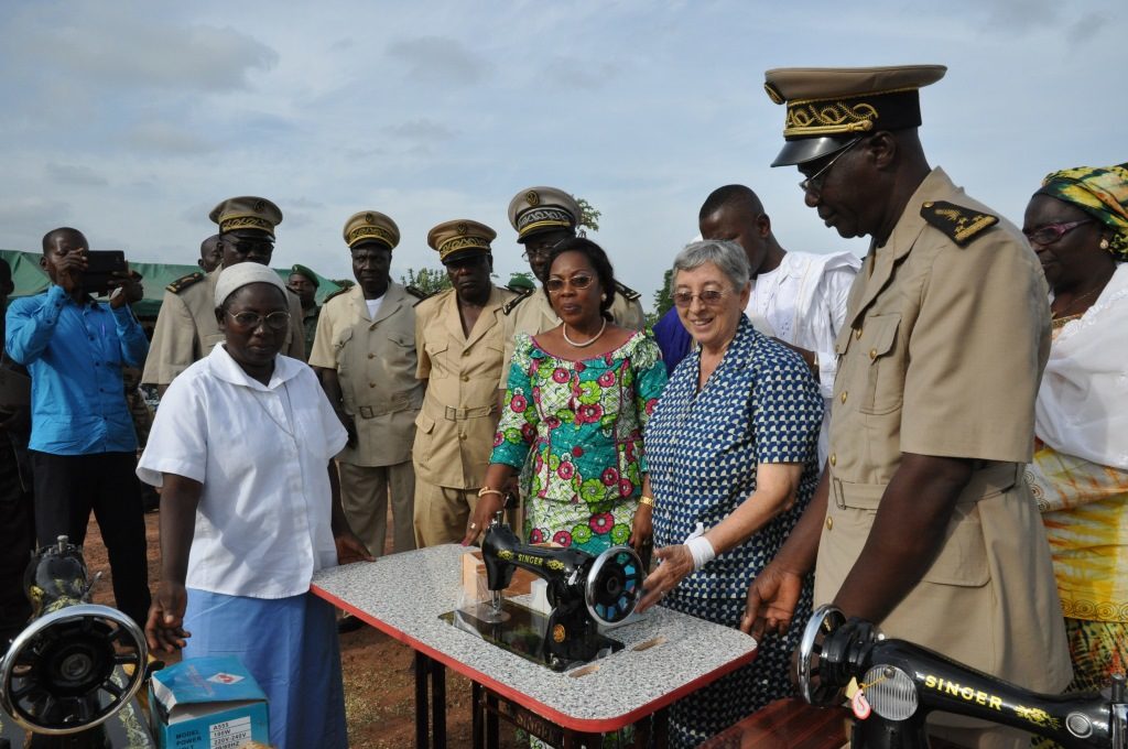 First Lady Dominique Ouattara gave gifts to all social strata and Boundiali Dikodougou