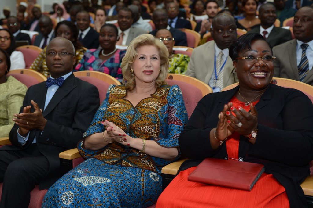 Mme Dominique Ouattara a invité les acteurs  impliqués dans la lutte contre le travail des enfants à une collaboration étroite