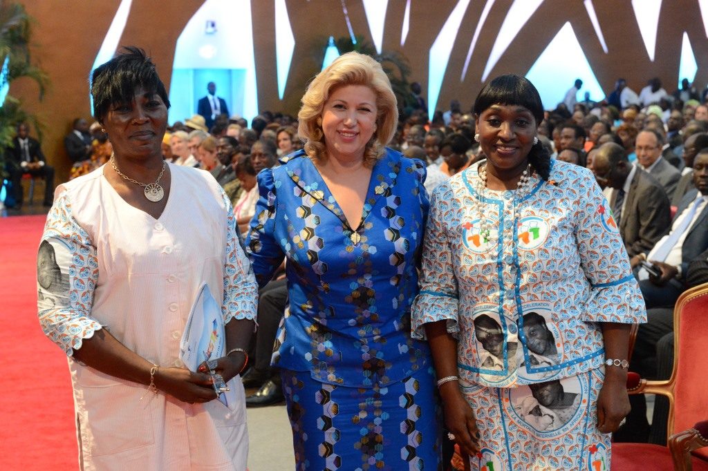 First Lady Dominique Ouattara has sponsored the launch of  the CARMMA at the Hotel Ivoire