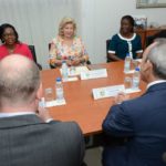 La Première Dame, Mme Dominique Ouattara a reçu en audience M. José Lopez, vice-président du Groupe Nestlé