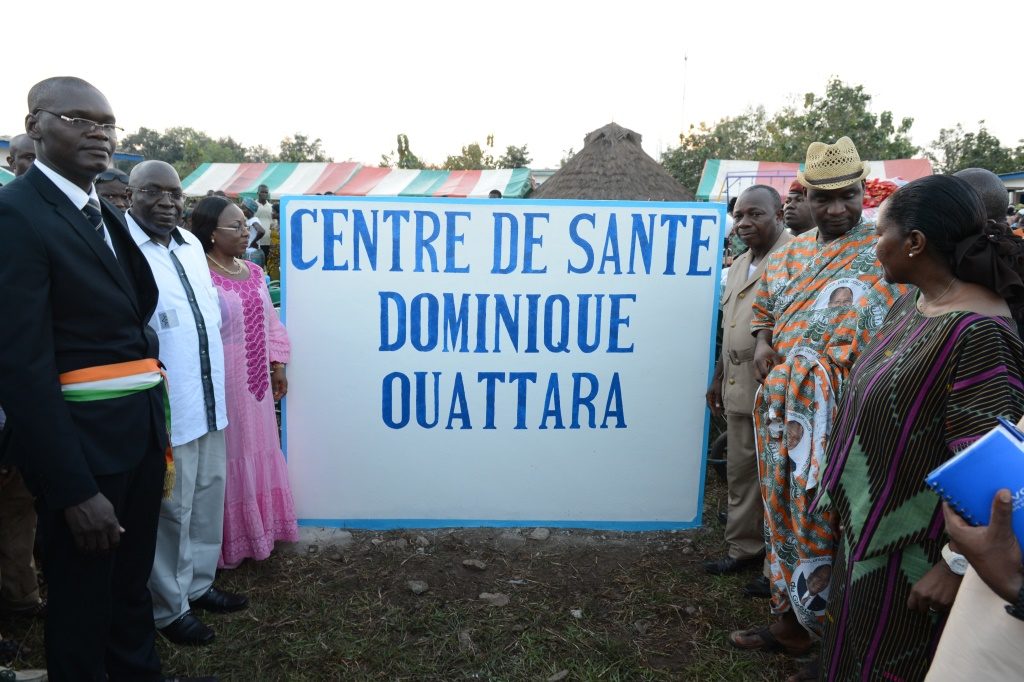 First Lady equips "Dominique Ouattara health center"