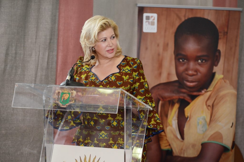 La Première Dame, Mme Dominique Ouattara a présenté les efforts du pays dans la lutte contre le travail des enfants dans la cacaoculture