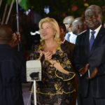 La Première Dame, Mme Dominique Ouattara a procédé au lancement de l'illumination de la ville d'Abidjan