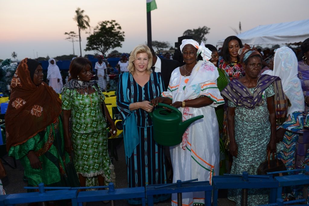 Mme Dominique Ouattara a témoigné son soutien aux femmes de la région du Bélier