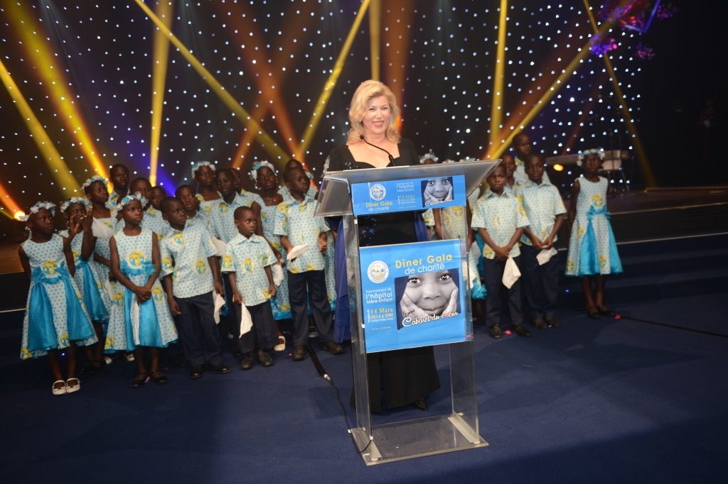 Dominique Ouattara Presidente de Children Of Africa