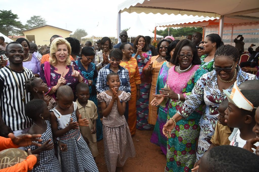 Over 3 million school kits Handed Out : Dominique Ouattara launched the processs from Daoukro