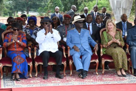 Le couple Présidentiel fait de nombreux dons dans le village natal d’Henri Konan Bédié