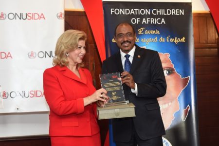 Dominique Ouattara appointed special Ambassador for UNAIDS to speed up access to pediatric treatment of HIV and AIDS