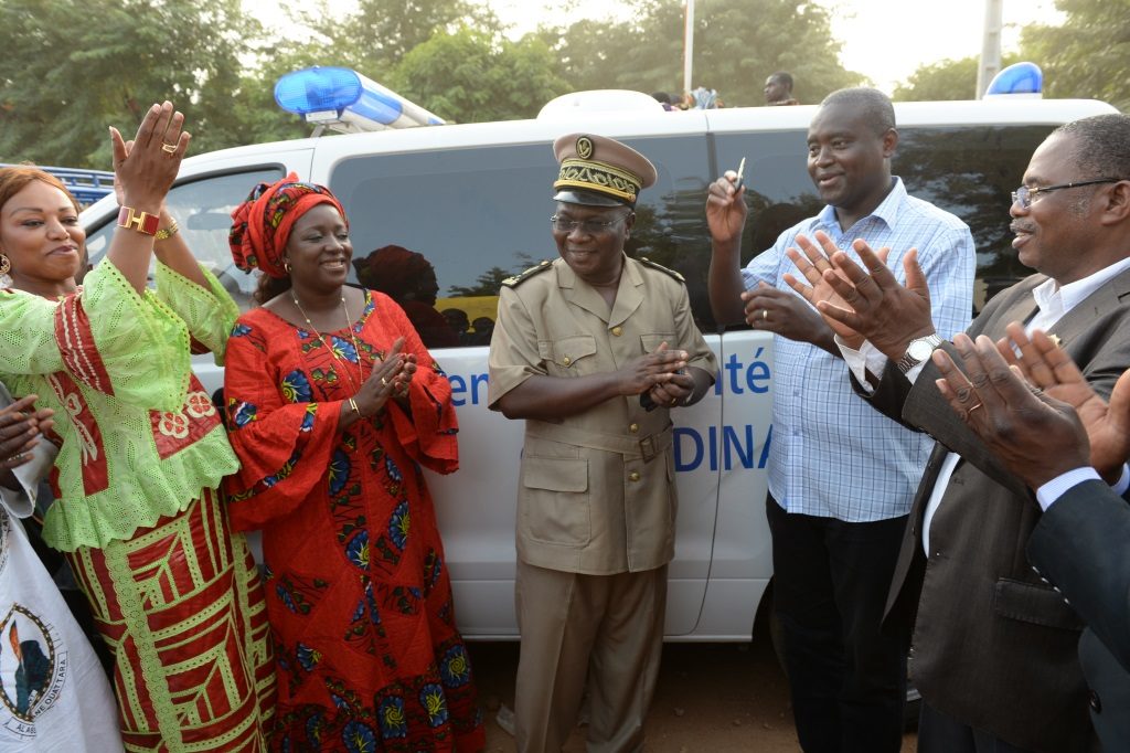 Dominique Ouattara provides joy tot the populations