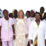La Première Dame équipe le centre de santé urbain «Dominique Ouattara» de Gbeleban