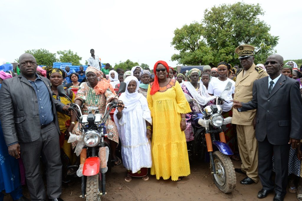 The populations have received the gifts of Dominique Ouattara