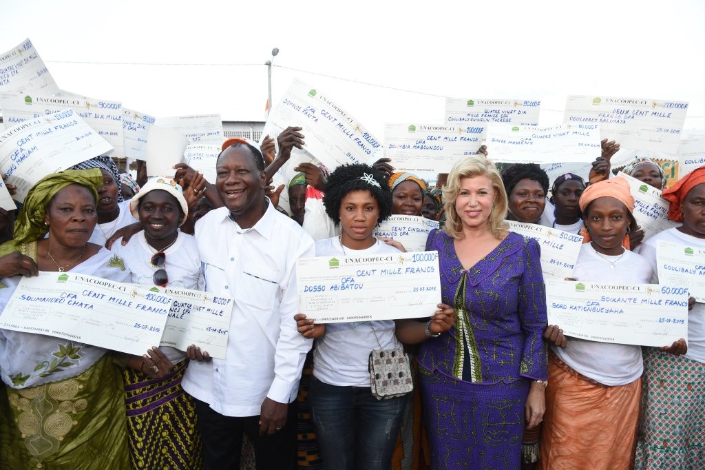 3.000 femmes de Séguéla et de Mankono reçoivent des financements du FAFCI