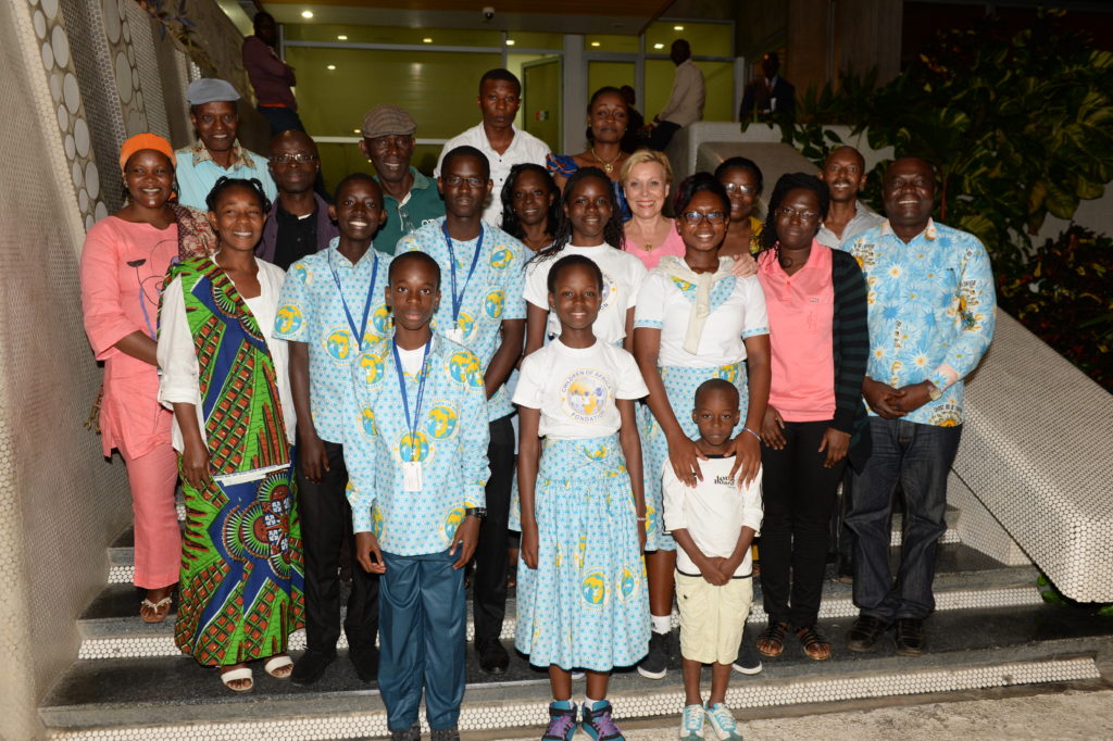 Les vacanciers de la Fondation Children of Africa sont arrivés à Abidjan