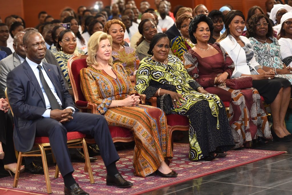 1st Edition of the Festival Abidjan, Capital of Laughter : First Lady Dominique Ouattara Supports African Comedians