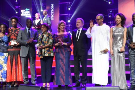 A winner dedicated his award for best actor to the First Lady