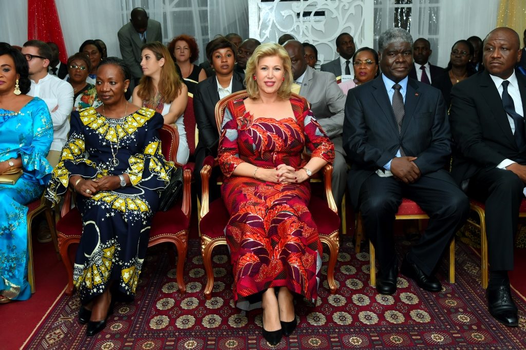 5th Edition of Abidjan, Pearl Lights: First Lady Dominique Ouattara, "I wish these lights shine inside each of us"