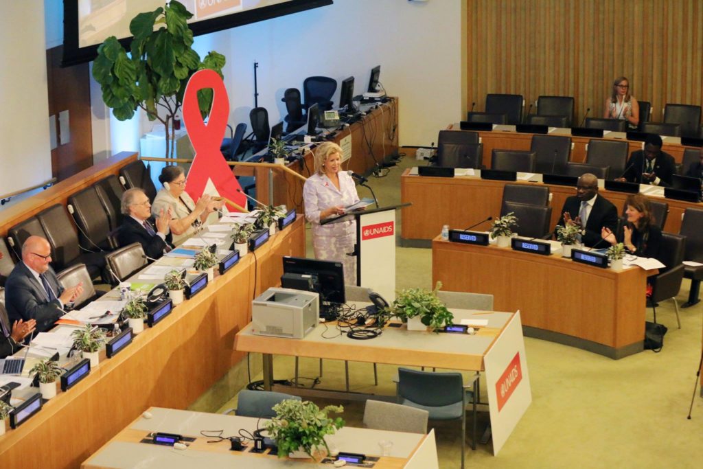 Satellite Meeting on 90-90-90 Goals: Dominique Ouattara Advocates for People Living with AIDS