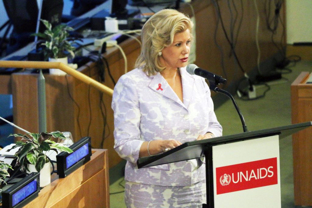Satellite Meeting on 90-90-90 Goals: Dominique Ouattara Advocates for People Living with AIDS