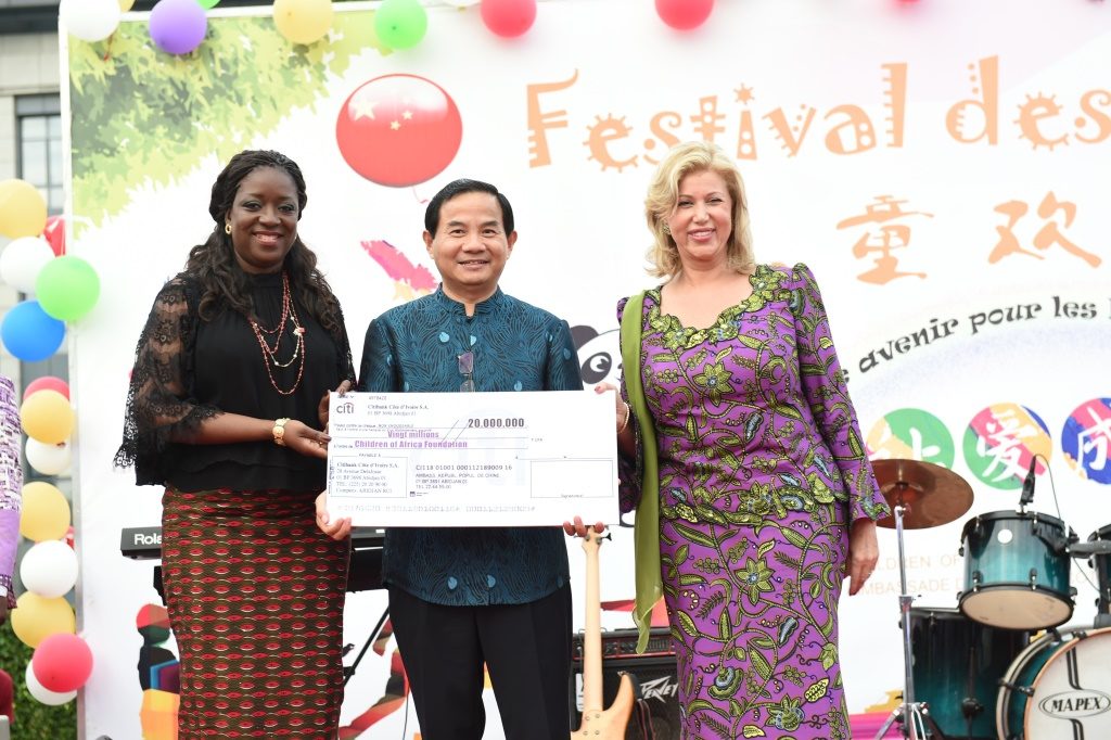The Chinese Embassy and Children of Africa offer happiness to 200 children