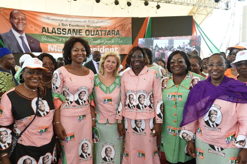The Women of Côte d'Ivoire have expressed their support to President Alassane Ouattara