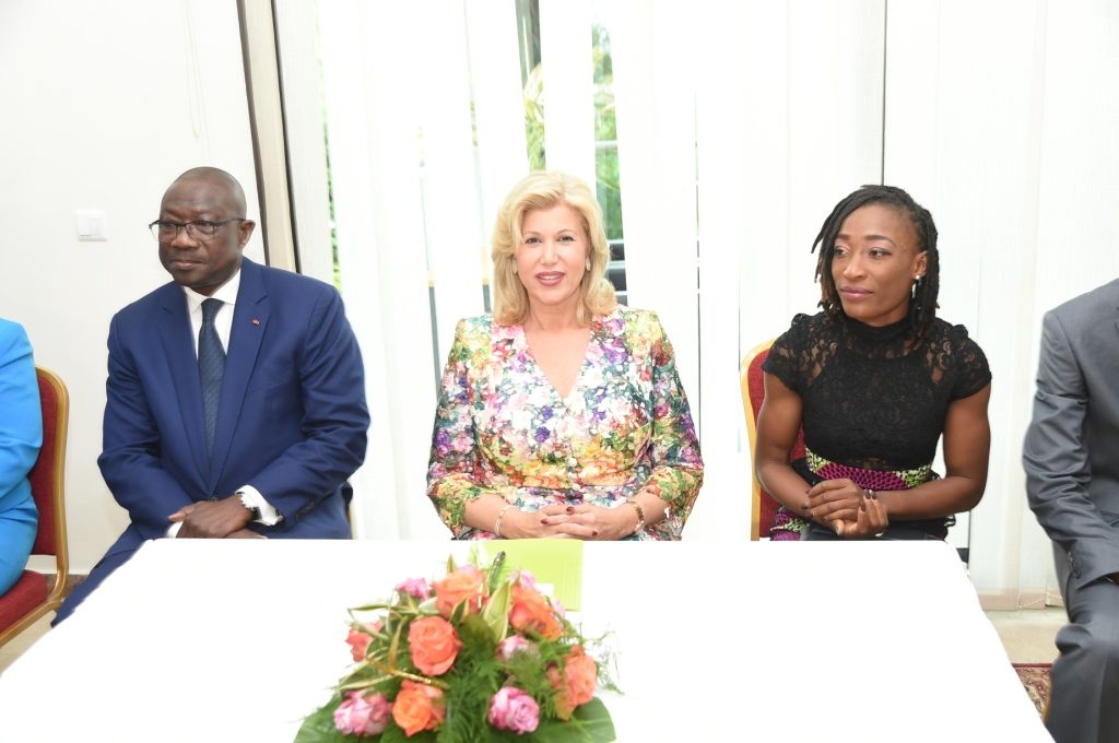 Dominique Ouattara pays tribute to Marie-Josée Ta Lou