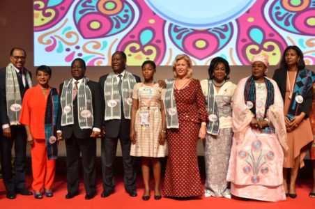 Dominique Ouattara advocates for local production of pediatric ARVs